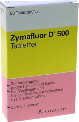 ZYMAFLUOR D 500 Tabletten