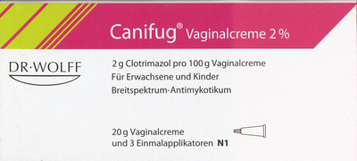 CANIFUG Vaginalcreme 2% m. 3 Appl.